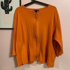 Venezia | orange zip up